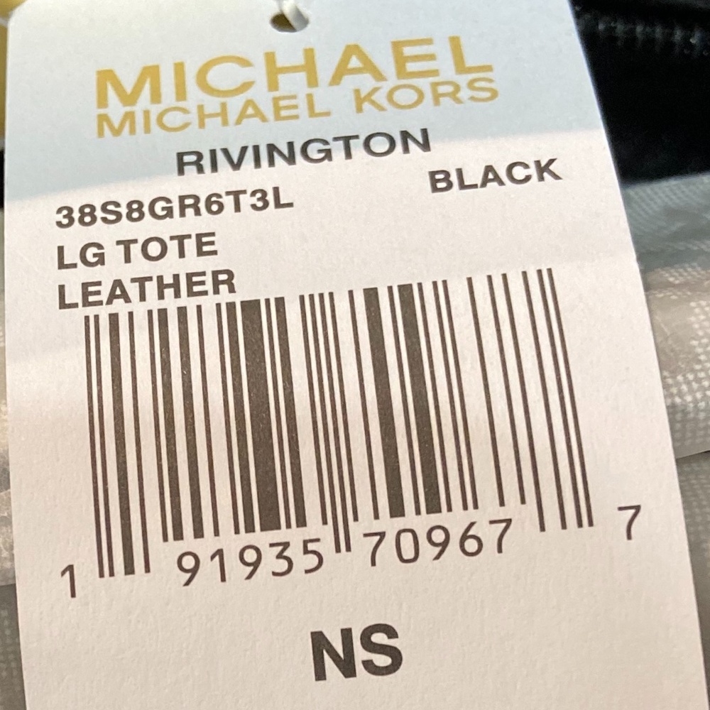 Leather Tote  - Michael Kors